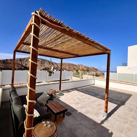 Dream Villa With Heated Pool, Rooftop & Ocean Views Mogán エクステリア 写真